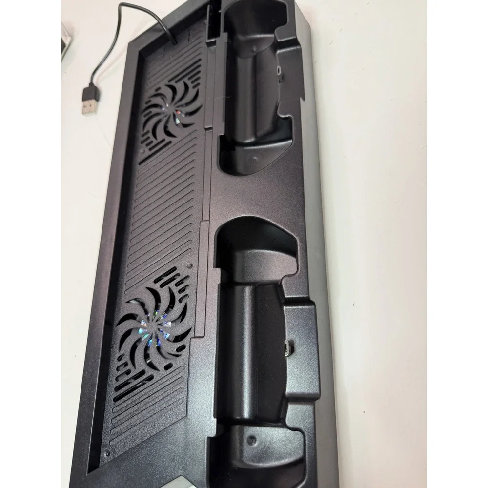 KOOTEK PS4 Vertical Stand with Cooling Fans & Dual Controller Charger – New